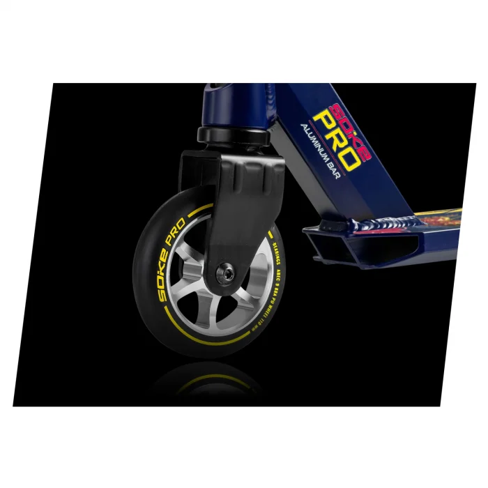 Трюковий самокат SOKE PRO, темно-синій і червоний - Зображення 5