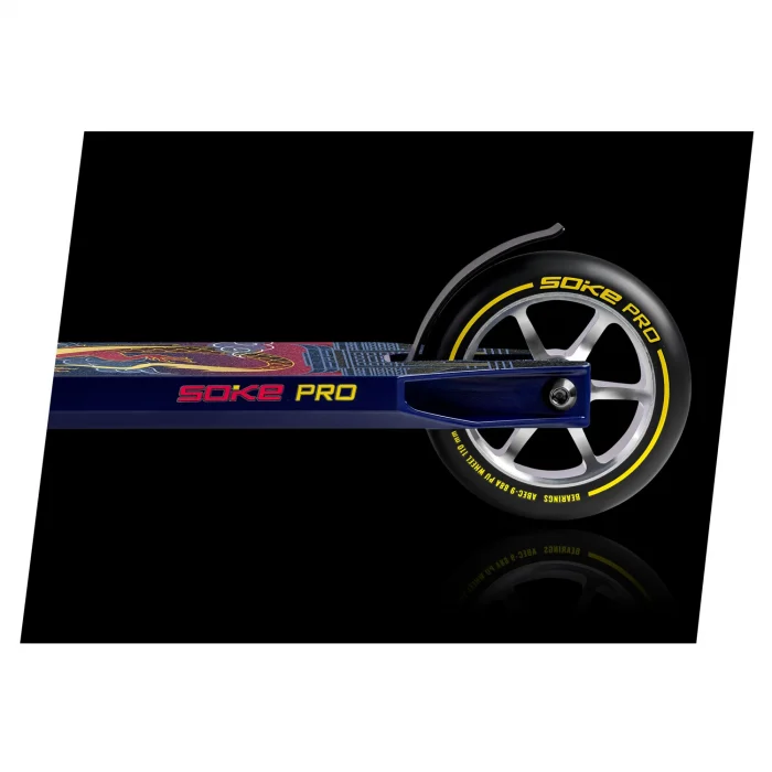 Трюковий самокат SOKE PRO, темно-синій і червоний - Зображення 9