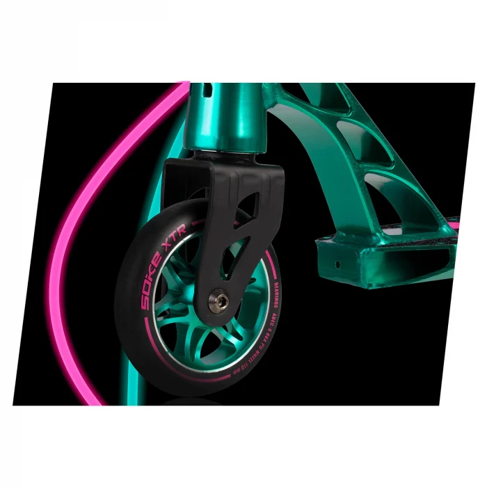 Трюковий самокат SOKE XTR, бірюзово-рожевий - Зображення 5
