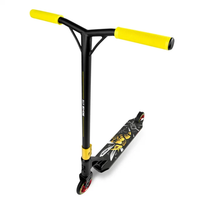 Трюковий самокат SOKE XTR, чорно-жовтий - Зображення 4