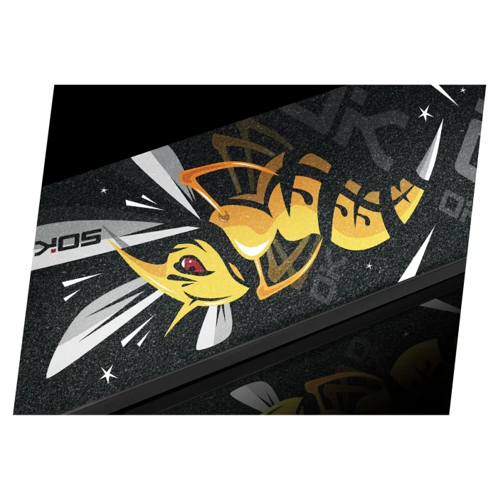 Трюковий самокат SOKE XTR, чорно-жовтий - Зображення 3