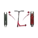 Трюковий самокат SOKE XTR червоний - Зображення 11