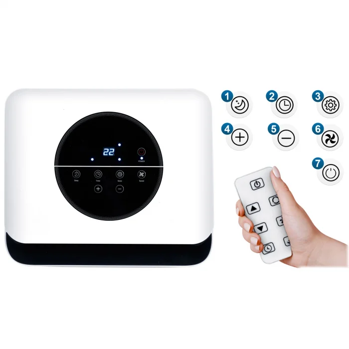 Портативний кондиціонер Berdsen BD-580 10 000 BTU - Зображення 5