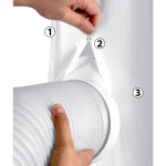 Портативний кондиціонер з віконним ущільнювачем 10000 BTU Berdsen BD-580 - Зображення 7