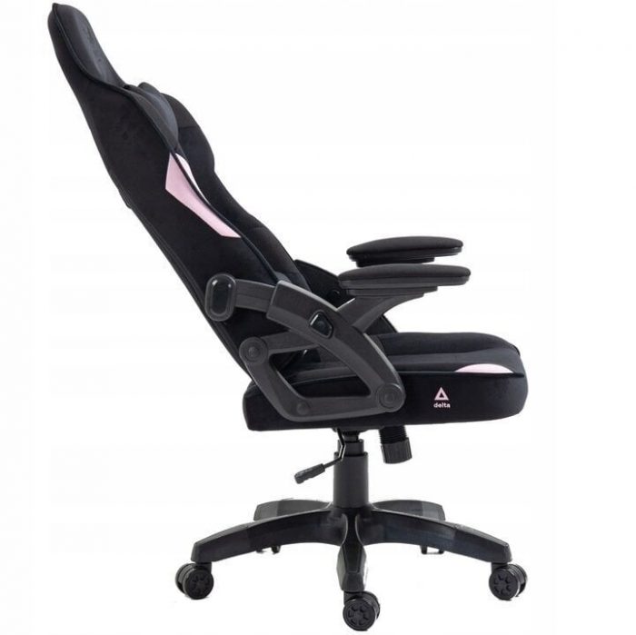 mangutool-kraken-toolid-mustroosa-918a4-tagasiside_reference Геймерське крісло KRAKEN Jupiter чорно-рожеве-Стиль та комфорт для довгих ігрових сесій - Зображення 4