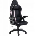 Геймерське крісло KRAKEN Jupiter чорно-рожеве-Стиль та комфорт для довгих ігрових сесій - Зображення 3