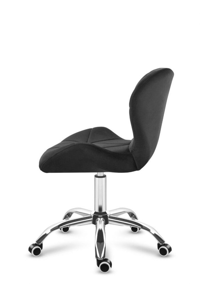 Офісне крісло поворотне Mark Adler 3.0 чорне велюр -Високий комфорт та елегантність - Зображення 3