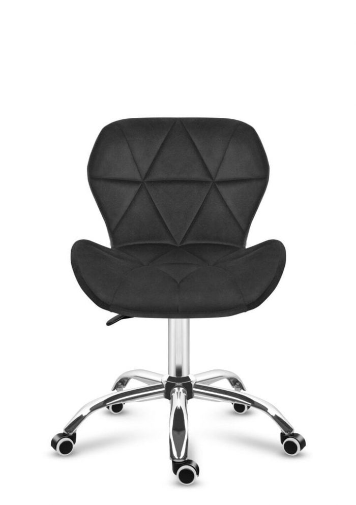 Офісне крісло поворотне Mark Adler 3.0 чорне велюр -Високий комфорт та елегантність - Зображення 2