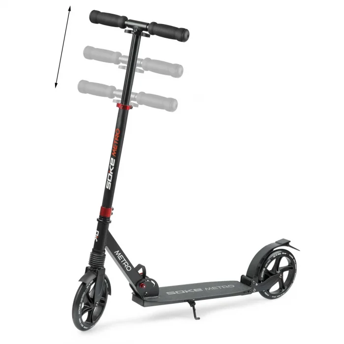 Чорний самокат SOKE METRO - Зображення 5