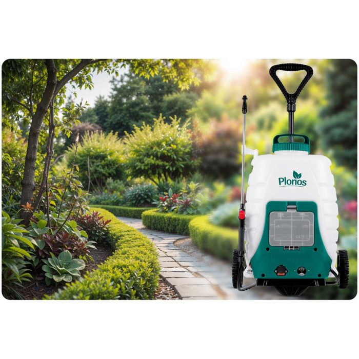 Акумуляторний обприскувач з візком Plonos PL-600 - Ефективне обприскування - Зображення 13