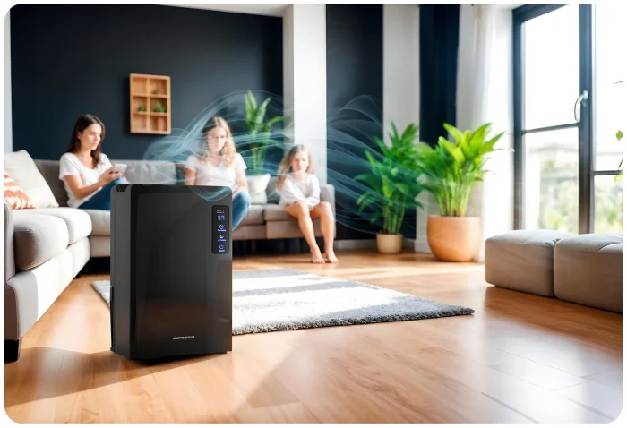 Осушувач повітря - вологопоглинач Berdsen BR-22A чорний - Зображення 10