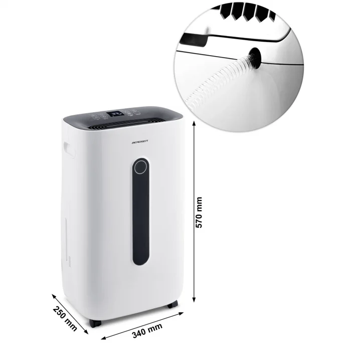 Осушувач повітря - вологопоглинач Berdsen BD-523 white - Зображення 11