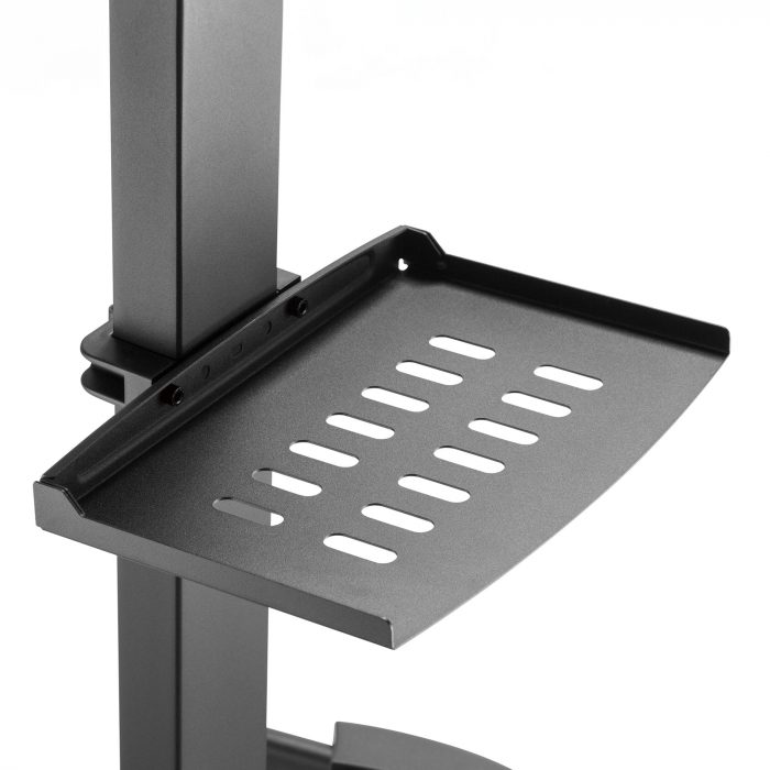 Тримач для мобільного телевізора - підставка з полицею - Зображення 9