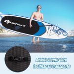 Дошка SUP Costway SP37537-L з веслом 335 см- Ідеальний вибір для активного відпочинку - Зображення 6