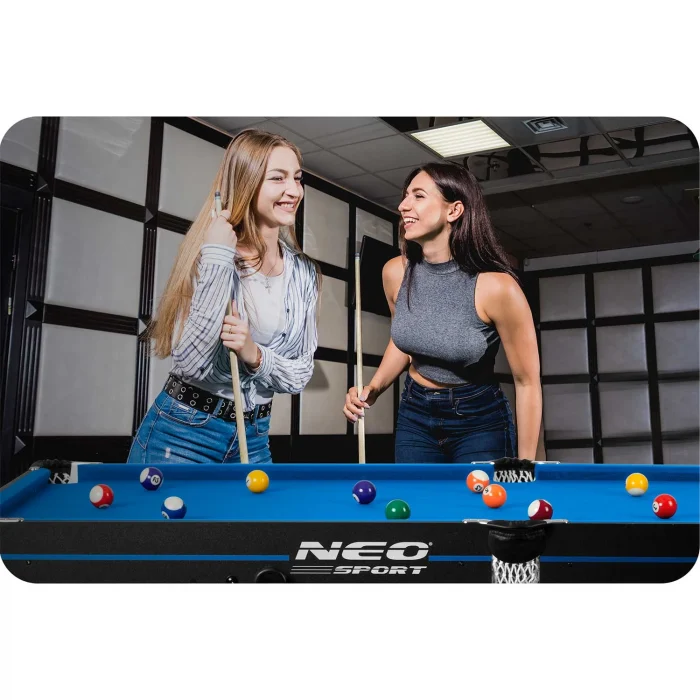 Більярдний стіл Neo-Sport NS-808 з аксесуарами - Зображення 11