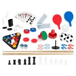 Мультиігровий стіл 12в1 106x59x90 см NS-801 чорний - Зображення 10