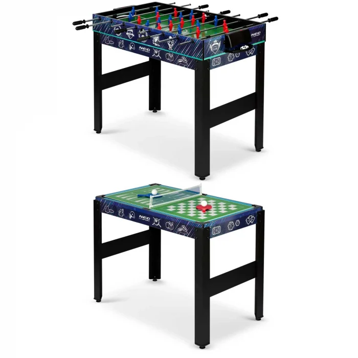 Мультиігровий стіл 12в1 106x59x90 см NS-801 чорний - Зображення 2