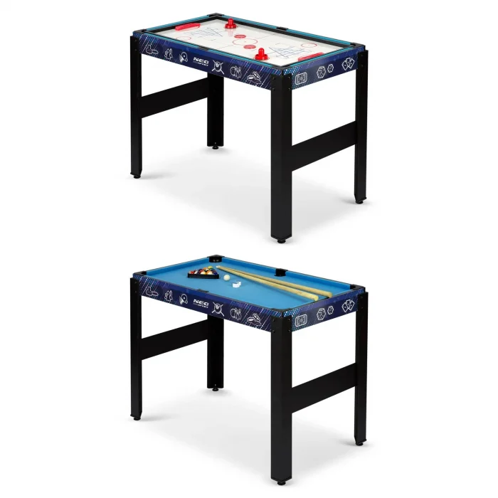 Мультиігровий стіл 12в1 106x59x90 см NS-801 чорний - Зображення 3