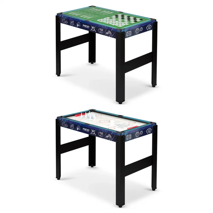 Мультиігровий стіл 12в1 106x59x90 см NS-801 чорний - Зображення 4