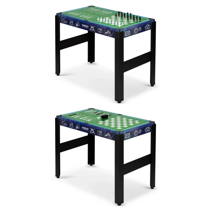 Мультиігровий стіл 12в1 106x59x90 см NS-801 чорний - Зображення 5