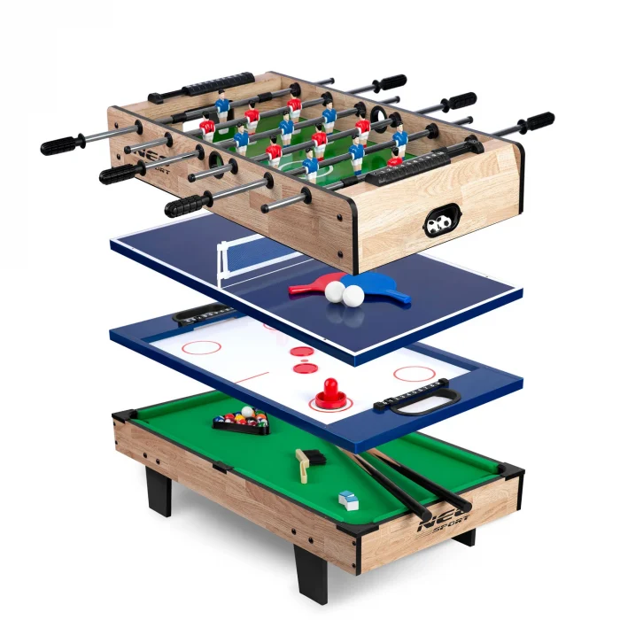 Стіл мульти ігровий 4в1 80х43х30см NS-800 дерев - Зображення 2