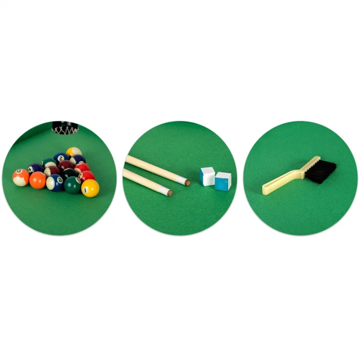 Більярдний стіл 122 х 61 х 76 см NS-807 темно-коричневий - Зображення 6