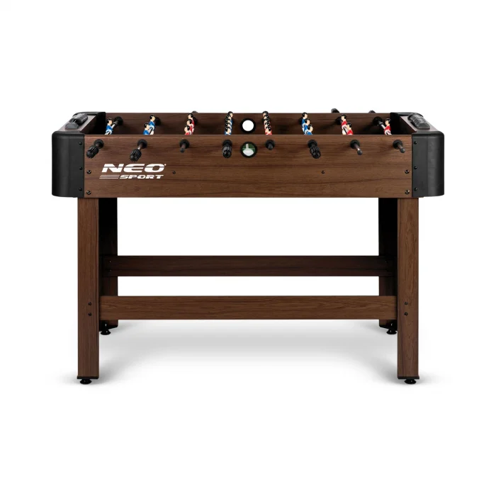 Настільний футбольний стіл Neosport 118x61x79 см NS-804 темно-коричневий - Зображення 5
