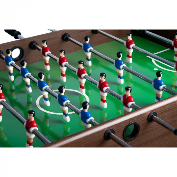 Настільний футбольний стіл Neosport 118x61x79 см NS-804 темно-коричневий - Зображення 8