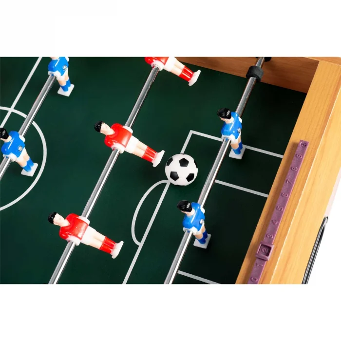 Настільний футбольний стіл Neosport 70х37х62 см NS-802 дерев - Зображення 9