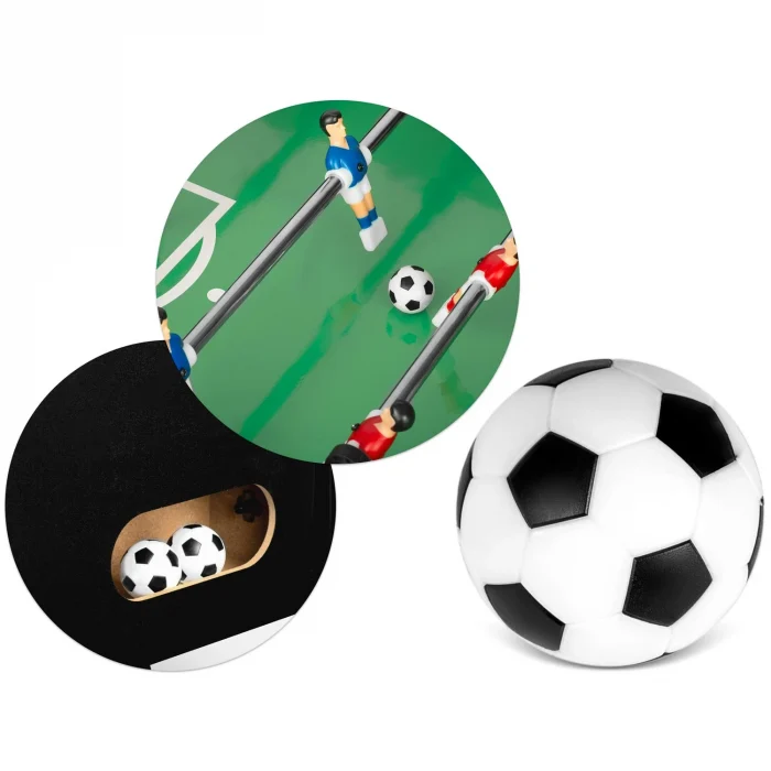 Настільний футбольний стіл Neosport 121 x 61 x 80 см NS-803 чорний - Зображення 10