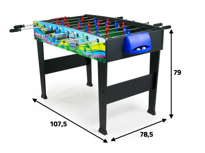 Великий настільний футбольний стіл - Neo-Sport NS-406 - Зображення 6
