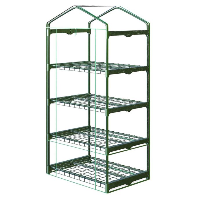 Теплиця-стелаж 70 x 50 x 160 см Plonos - Компактне рішення - Зображення 2