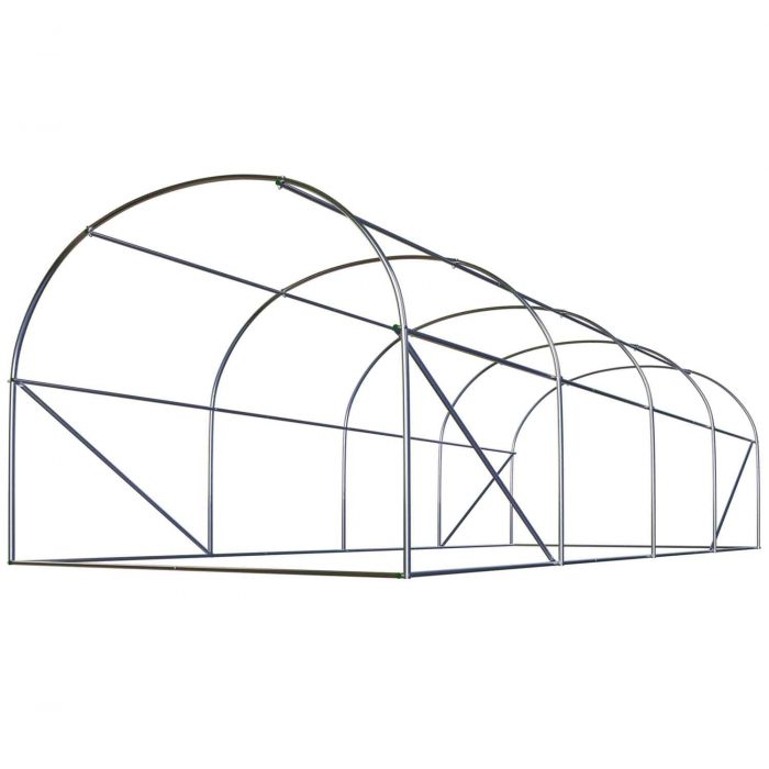 Теплиця садова 2,5 x 4 м (10 м²) Plonos - Функціональна і надійна для будь-яких умов - Зображення 6