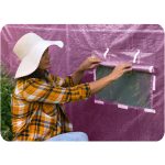 Теплиця садова 2 x 3 м (6 м²) рожевий Plonos - Стильна і практична - Зображення 8