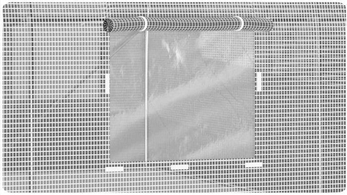 Теплиця садова 3 x 6 м (18 м²) біла Plonos - Посилена конструкція - Зображення 8