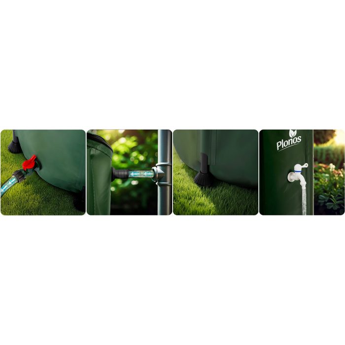 Ємність для дощової води 650 л Plonos PL-522 - Економія води для саду - Зображення 7