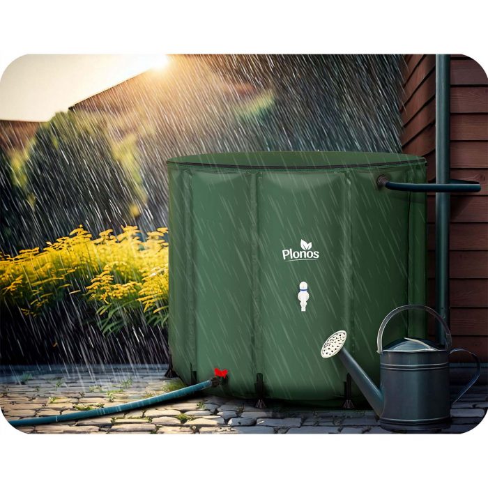 Ємність для дощової води 650 л Plonos PL-522 - Економія води для саду - Зображення 8