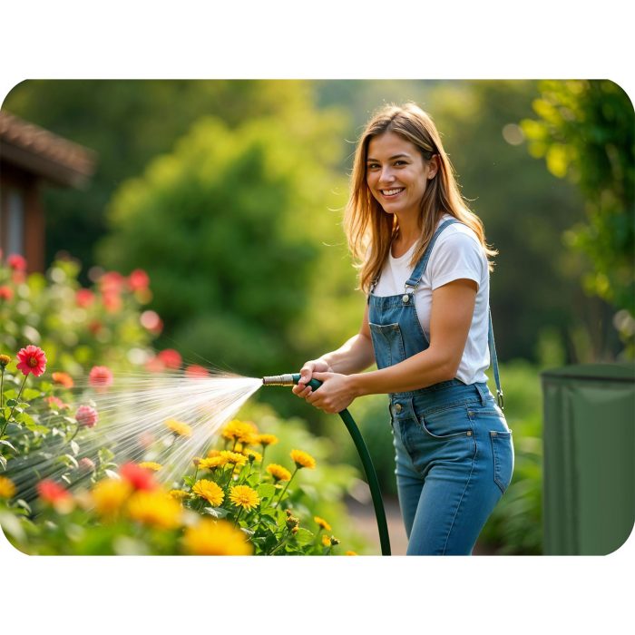 Ємність для дощової води 650 л Plonos PL-522 - Економія води для саду - Зображення 9