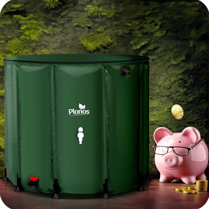 Ємність для дощової води 650 л Plonos PL-522 - Економія води для саду - Зображення 13