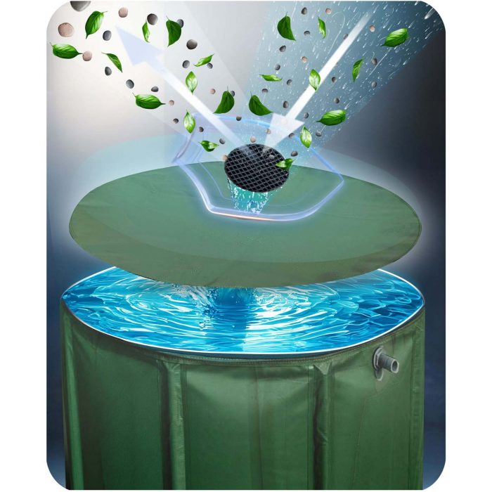 Ємність для дощової води 650 л Plonos PL-522 - Економія води для саду - Зображення 15