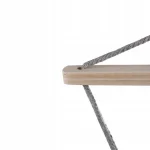 Садовий гамак з подвійною гойдалкою. Великі міцні підвісні штанги вагою 250 кг - Зображення 6