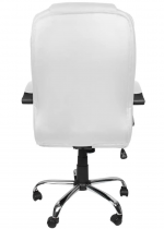 Обертове крісло TECK біле Сучасний дизайн та комфорт для будь-якого інтер'єру - Зображення 4