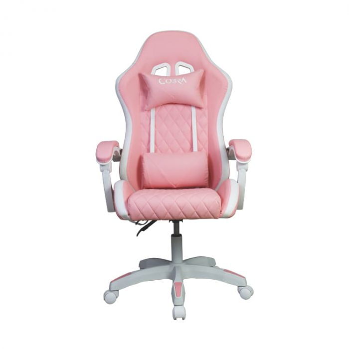 Ігрове крісло RGB + BT з колонками WS8151 Pink - Зображення 6