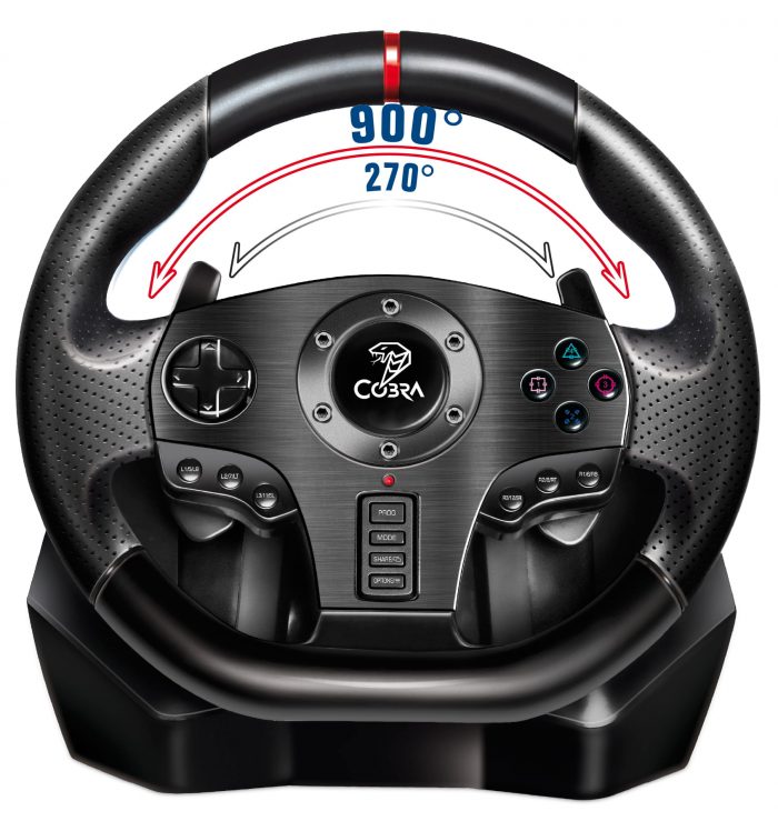 Ігрове кермо Руль Cobra GT900 Rally для PC/PS3/PS4/XBOX ONE - Зображення 7