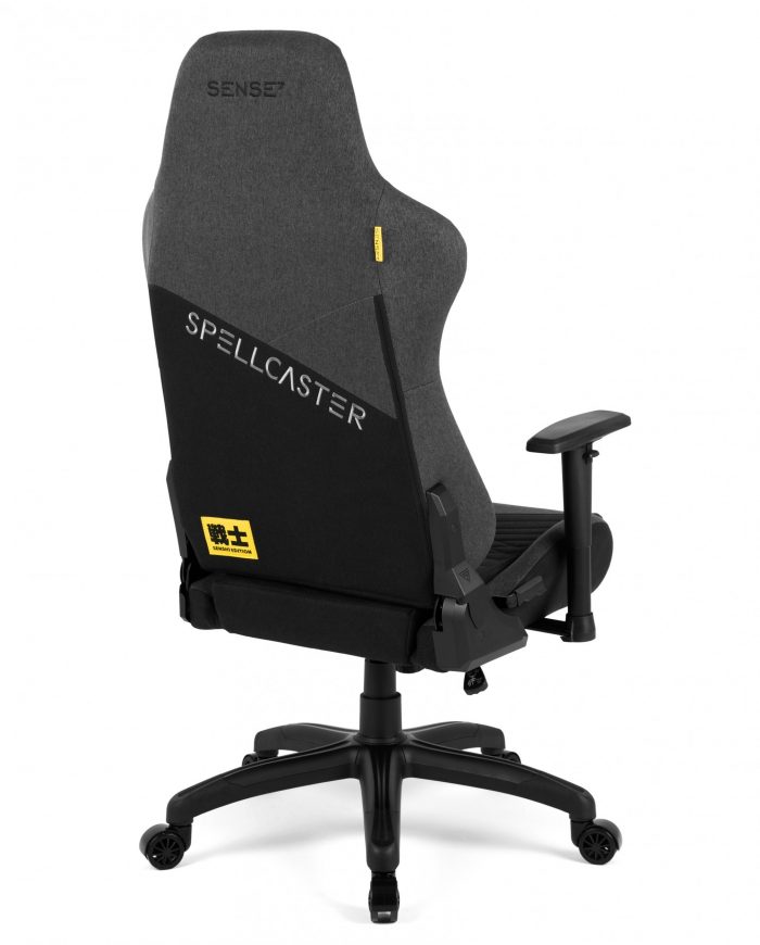 Тканинне крісло SENSE7 Spellcaster Senshi Edition XL сіре Максимальний комфорт і стиль для геймерів - Зображення 6