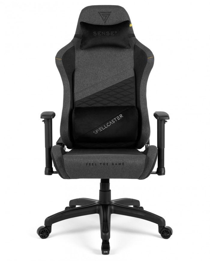 Тканинне крісло SENSE7 Spellcaster Senshi Edition XL сіре Максимальний комфорт і стиль для геймерів - Зображення 2