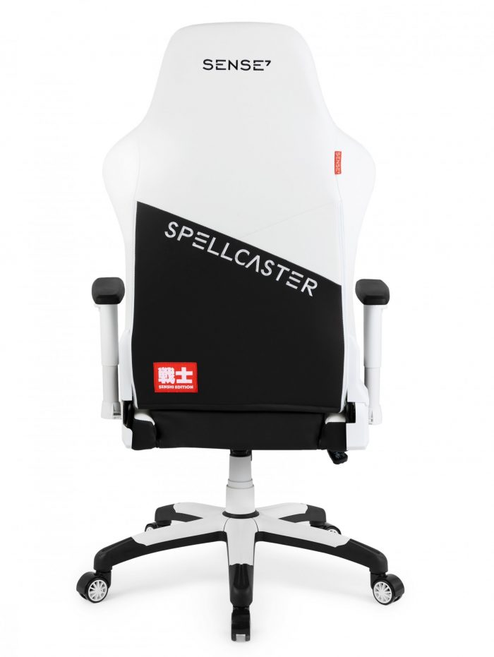 SENSE7 Spellcaster Senshi Edition XL Крісло біле Вищий рівень комфорту і стилю для геймерів - Зображення 5
