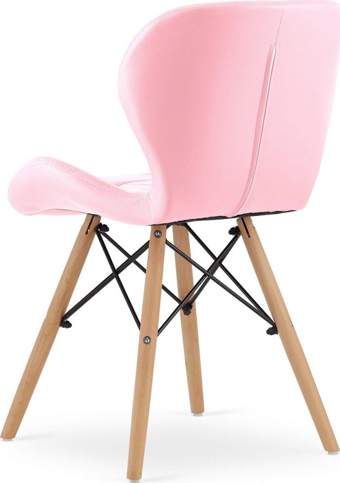 Крісло MUFART ELVA 3798 екошкіра рожеве - Зображення 3