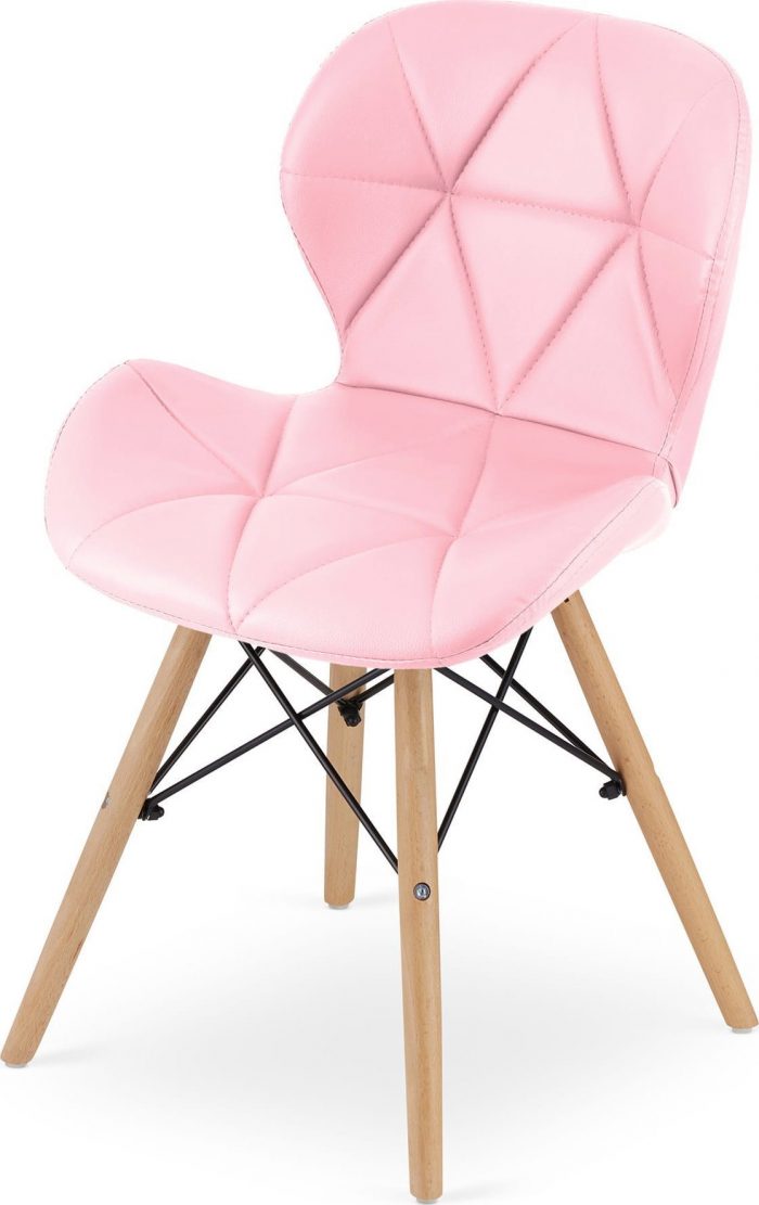 Крісло MUFART ELVA 3798 екошкіра рожеве - Зображення 5