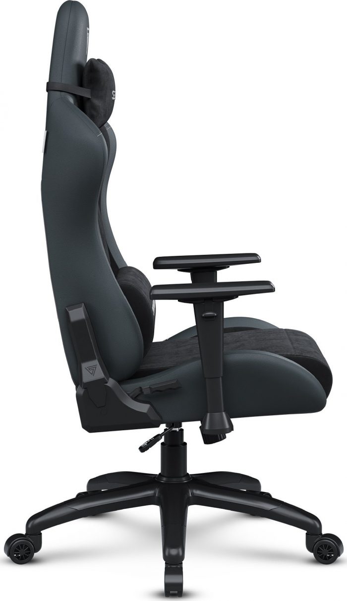 SENSE7 Spellcaster FUKU XL PU Крісло чорний Елегантний комфорт і надійність для геймерів - Зображення 5